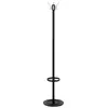 Image de HAKU Möbel porte manteau alu, noir, aluminium, métal - Dim.: H 179 cm x Ø 37 cm, Style: Modern