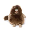 Image de SIGIKID 38456 Fritten Fritze Beasts Town Peluche pour enfants et adultes à partir de 3 ans Marron Taille L