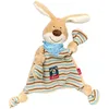 Image de SIGIKID 47893 Doudou en forme de lapin pour fille et garçon recommandé dès la naissance Bleu/beige