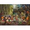 Image de Schmidt Spiele 58033 Thomas Kinkade, Disney, Mickey & Minnie Halloween Fun, Puzzle de 1000 pièces, carton, multicolore, normal
