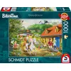 Image de Schmidt Spiele 58425 Thomas Kinkade, Kiddinx, Bibi & Tina, s'amuser au Martinshof, puzzle de 1000 pièces