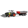 Image de bruder 02112 - Claas Nectis 267 F - Avec chargement avant et remorque murale - 1:16 - Tracteur tracteur Bulldog Ferme Agriculture Travail sur le terrain Machine Remorque basculante Jouet
