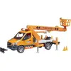 Image de bruder Mercedes Benz Sprinter werkplatform met Light en Sound module Kant-en-klaar model Bedrijfswagen (model)