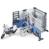 Image de bruder bWorld Police Station with Police Motorcycle and Figure