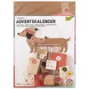 Image de folia 9382   Kit de calendrier de l'Avent « Sausage Dog », 54 pièces, kit de bricolage pour créer un calendrier de l'Avent individuel pour les amateurs de chiens