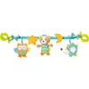 Image de Fehn Chaîne de poussette Baby Mobile Sleeping Forest - avec d'adorables pendentifs - Jouets pour bébé à suspendre de manière flexible - pour bébés et jeunes enfants à partir de 0+ mois