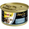 Image de GimCat ShinyCat in Jelly Thon aux crevettes - Nourriture humide pour chats au poisson et à la taurine - 48 boîtes (48 à 70 g)
