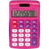 Image de MAUL Calculatrice bureau MJ 450 rose compacte écran LCD incliné
