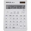 Image de Maul MXL 12 Bureaurekenmachine Wit Aantal displayposities: 12 werkt op batterijen, werkt op zonne-energie (b x h x d) 155 x 205 x 35 mm