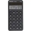Image de Maul ECO MD 2 Zakrekenmachine Zwart Aantal displayposities: 10 werkt op zonne-energie (b x h x d) 72 x 147 x 13 mm