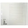 Image de Leitz 1224 Register DIN A4, Bovenbreedte blanco Manila papier Grijs 15 tabbladen 12240085