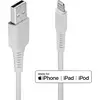Image de LINDY 31325 USB-kabel USB 2.0 USB-A stekker, Apple Lightning stekker 0.50 m Wit Halogeenvrij
