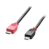 Image de LINDY Câble USB 2.0 Micro-B vers Micro-B OTG, 2m