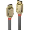 Image de LINDY 36290 DisplayPort-kabel USB Aansluitkabel DisplayPort-stekker, DisplayPort-stekker 0.50 m Goud, Grijs Vergulde steekcontacten