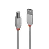 Image de LINDY 36684 Câble USB 2.0 type A vers B   Anthra Line Gris, 3 m