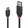 Image de Lindy 1m USB 3.2 Type A to C Cable, 10Gbps, Black Line, 36916