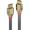 Image de LINDY 37602 HDMI-kabel HDMI Aansluitkabel HDMI-A-stekker, HDMI-A-stekker 2.00 m Grijs 8K UHD