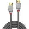 Image de LINDY 37870 HDMI-kabel HDMI Aansluitkabel HDMI-A-stekker, HDMI-A-stekker 0.50 m Grijs 4K UHD