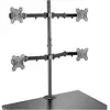 Image de LINDY Zubehör TFT/LCD-TV Monitor-tafelbeugel Aantal monteerbare displays: 4 Display(s) 43,2 cm (17) - 71,1 cm (28) Zwart Kantelbaar, Zwenkbaar