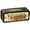 Image de LINDY 41099 DVI Adapter [1x DVI-stekker 24+5-polig - 1x DVI-bus 24+5-polig] Zwart