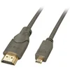 Image de LINDY Câble Micro HDMI® / HDMI®, Compatible HDMI 2.0 Ultra HD, 0,5m, High Speed