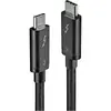 Image de MicroConnect TB3005 USB-kabel USB 3.2 Gen1 USB-C, Thunderbolt (USB-C) stekker 0.5 m Zwart
