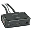 Image de LINDY Commutateur KVM HDMI Compact USB 2.0 Audio, 2 Ports