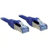 Image de LINDY 47148 RJ45 Netwerkkabel, patchkabel CAT 6A S/FTP 1.50 m Blauw Snagless 1 stuk(s)