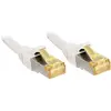 Image de LINDY 47324 RJ45 Netwerkkabel, patchkabel CAT 6a (losse kabel CAT 7) S/FTP 2.00 m Wit 1 stuk(s)