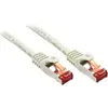 Image de LINDY 47341 RJ45 Netwerkkabel, patchkabel CAT 6 S/FTP 0.50 m Grijs 1 stuk(s)