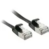 Image de LINDY 47483 RJ45 Netwerkkabel, patchkabel CAT 6A U/FTP 3.00 m Zwart Snagless 1 stuk(s)