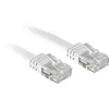 Image de LINDY 47504 RJ45 Netwerkkabel, patchkabel CAT 6 U/UTP 5.00 m Wit Snagless 1 stuk(s)