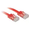 Image de LINDY 47514 RJ45 Netwerkkabel, patchkabel CAT 6 U/UTP 5.00 m Rood 1 stuk(s)