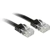 Image de LINDY 47525 RJ45 Netwerkkabel, patchkabel CAT 6 U/UTP 10.00 m Zwart Snagless 1 stuk(s)