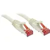 Image de LINDY 47706 RJ45 Netwerkkabel, patchkabel CAT 6 S/FTP 5.00 m Grijs Snagless 1 stuk(s)