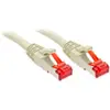 Image de LINDY 47709 RJ45 Netwerkkabel, patchkabel CAT 6 S/FTP 15.00 m Grijs 1 stuk(s)