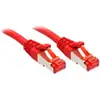 Image de LINDY 47740 RJ45 Netwerkkabel, patchkabel CAT 6 S/FTP 20.00 m Rood 1 stuk(s)