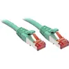 Image de LINDY 47753 RJ45 Netwerkkabel, patchkabel CAT 6 S/FTP 10.00 m Groen Snagless 1 stuk(s)