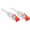 Image de LINDY 47800 RJ45 Netwerkkabel, patchkabel CAT 6 S/FTP 20.00 m Wit 1 stuk(s)