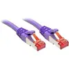 Image de LINDY 47826 RJ45 Netwerkkabel, patchkabel CAT 6 S/FTP 5.00 m Violet 1 stuk(s)