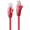Image de LINDY 48034 RJ45 Netwerkkabel, patchkabel CAT 6 U/UTP 3.00 m Rood 1 stuk(s)