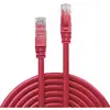 Image de LINDY 48035 RJ45 Netwerkkabel, patchkabel CAT 6 U/UTP 5.00 m Rood Snagless 1 stuk(s)
