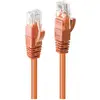 Image de LINDY 48113 RJ45 Netwerkkabel, patchkabel CAT 6 U/UTP 15.00 m Oranje Vergulde steekcontacten 1 stuk(s)