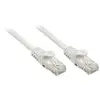 Image de LINDY 48165 RJ45 Netwerkkabel, patchkabel CAT 6 U/UTP 5.00 m Grijs 1 stuk(s)