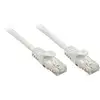 Image de LINDY 48166 RJ45 Netwerkkabel, patchkabel CAT 6 U/UTP 7.50 m Grijs 1 stuk(s)