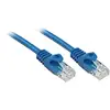Image de LINDY 48170 RJ45 Netwerkkabel, patchkabel CAT 6 U/UTP 0.30 m Blauw 1 stuk(s)