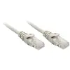 Image de LINDY 48361 RJ45 Netwerkkabel, patchkabel CAT 5e U/UTP 0.50 m Grijs 1 stuk(s)