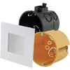 Image de Heitronic 27632 4002940276329 LED-inbouwlamp LED LED vast ingebouwd 2 W Wit