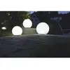 Image de Heitronic 35421 Boule Decoratieve lamp op zonne-energie Bol LED LED vast ingebouwd 0.2 W Wit