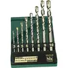 Image de Brüder Mannesmann M54309 Staal Steen-spiraalboorset 3 mm, 4 mm, 5 mm, 6 mm, 7 mm, 8 mm, 9 mm, 10 mm Cilinderschacht 1 stuk(s)